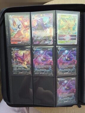Pokémon TCG V and Vmax Promo Card Set of 7 Crobat Eevee Leafeon, Liepard
